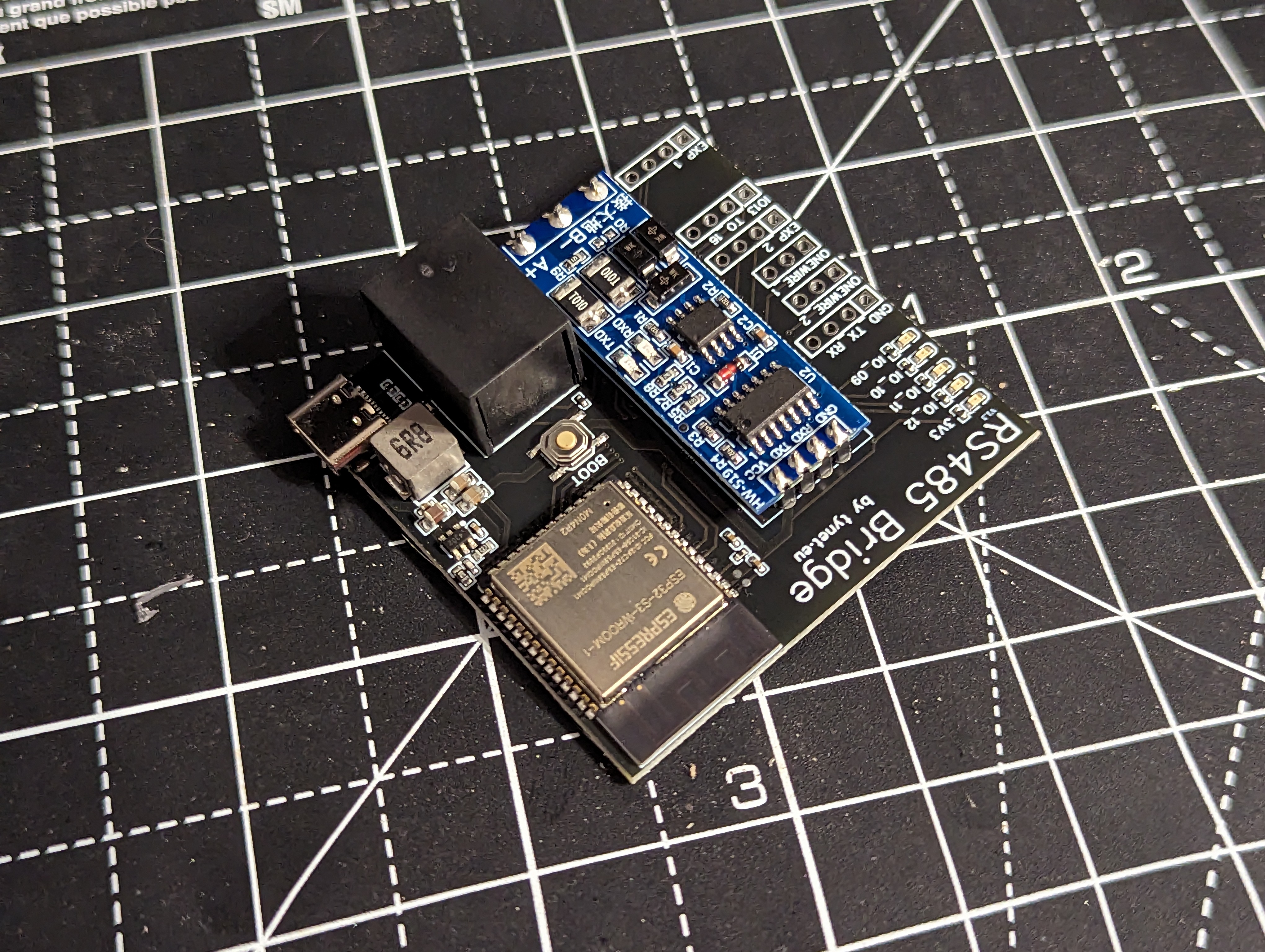 RS485 Bridge - DIY Hörmann MQTT Adapter - ESP32-S3 Dev Board